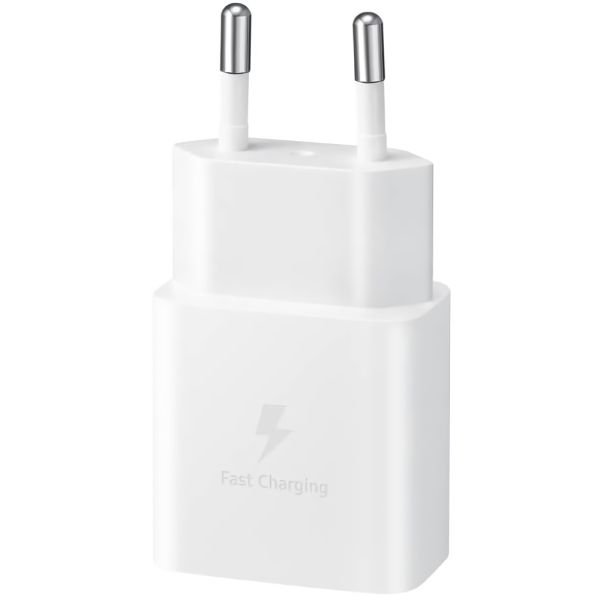 Fuente de carga Samsung USB-C de 15W (solo fuente)