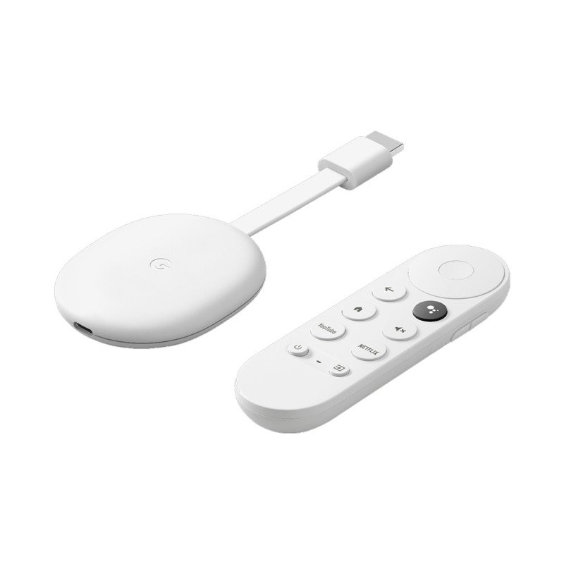 Google Chromecast Con Google TV - Snow (GA03131)