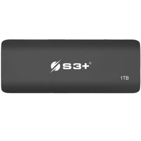 SSD Portátil S3+ Pro Black S3SSDE1T0BKPRO 1 TB