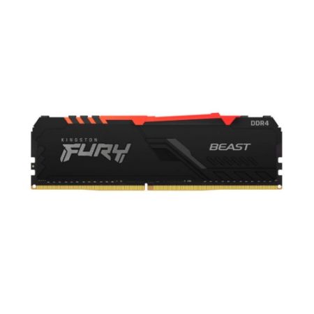 Memoria ram ddr4 16g 2666 kingston fury beast bk