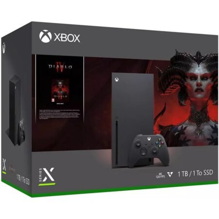 Consola Microsoft Xbox Series X 1 TB + Juego Diablo IV - Negro