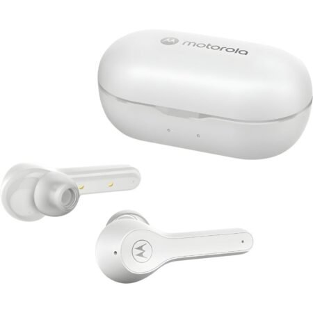 Auricular Motorola Moto Buds 085 Bluetooth - Blanco - Negro