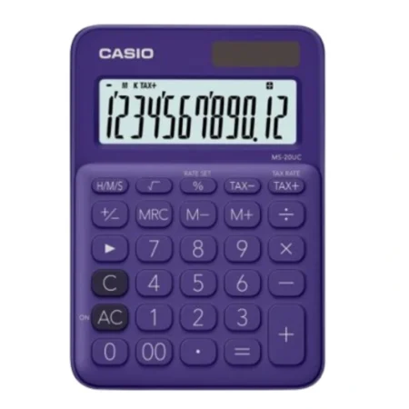 Calculadora De Escritorio Cassio MS-20UC-PL Morado