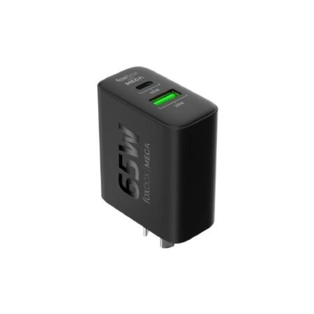 Fuente de carga FOXBOX Mega 65W USB‑C + USB‑A